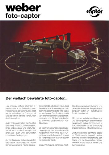 foto-captor Broschüre
