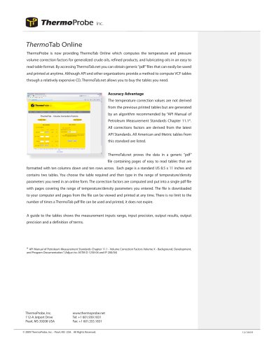 ThermoTab.net