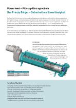 Powerfeed Flüssig-Eintragstechnik - 2