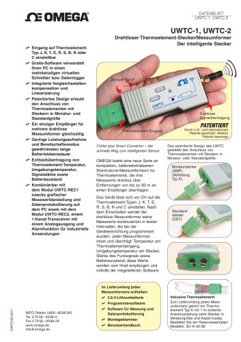 Complete Wireless Thermocouple Connector System