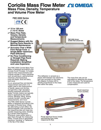 Coriolis Mass Flow Meter