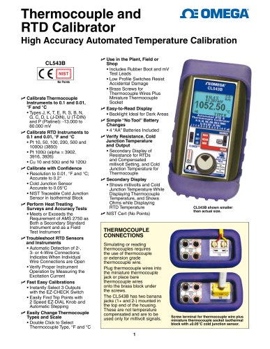 High Accuracy Automated Temperature Calibration