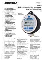 Hochprâzises digitales Manometer - 1