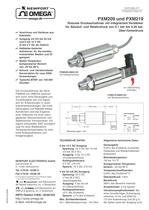 Robuste Druckaufnehmer mit integriertem Verstärker - 1