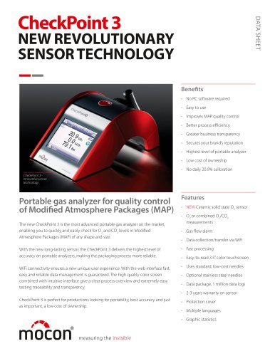 Dansensor CheckPoint 3 Headspace Analyzer