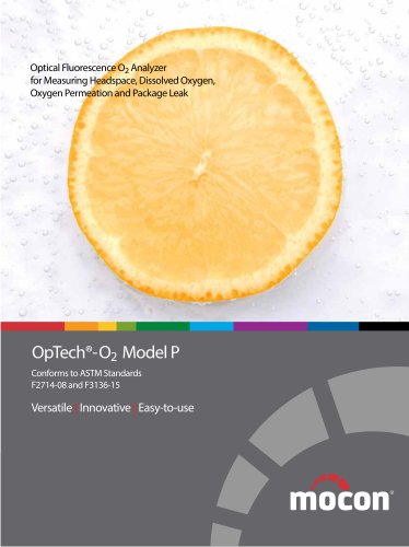 OpTech-O2 Headspace and Shelf Life Analyzer