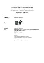 M40 breather with valve for EV battery pack