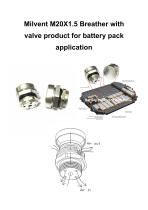 metal battery pack vents for 2~20L battery pack