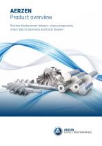 Positive displacement blowers, screw compressors, rotary lobe compressors and turbo blowers