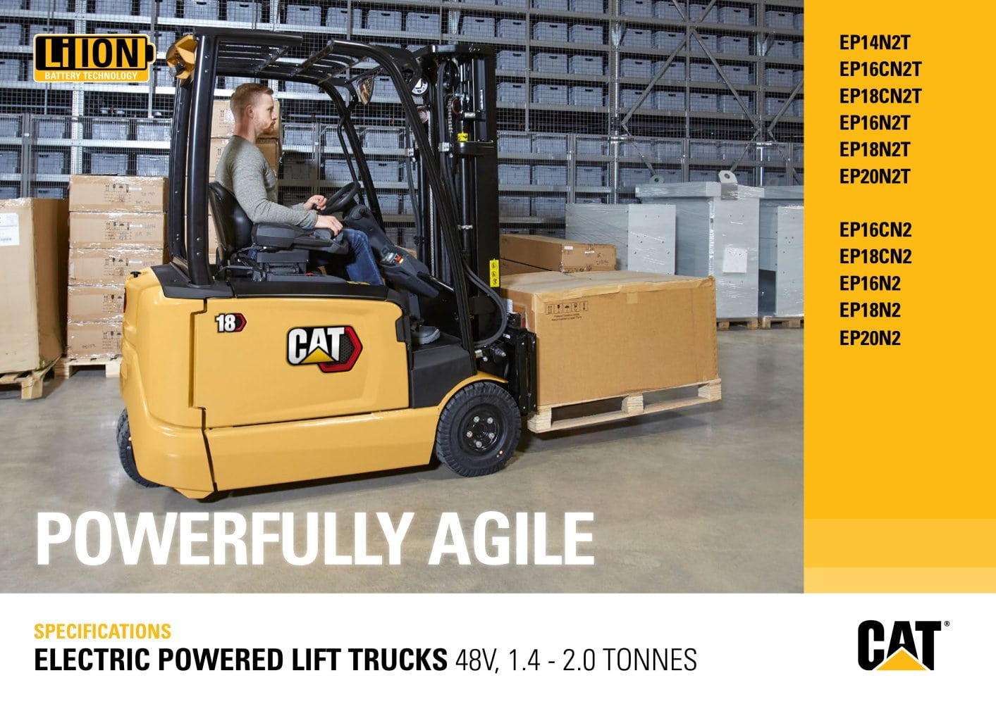 POWERFULLY AGILE - Cat Lift Trucks