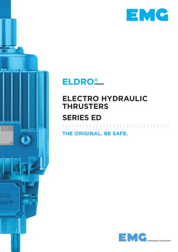 ELDRO®classic ELECTRO HYDRAULIC THRUSTERS SERIES ED