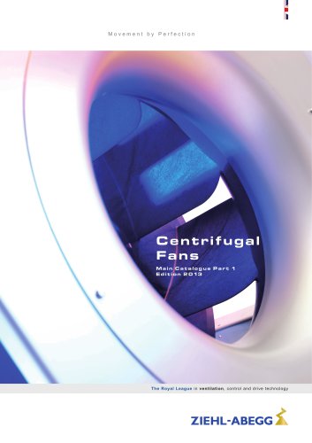 Centrifugal fans Main Catalogue Part 1