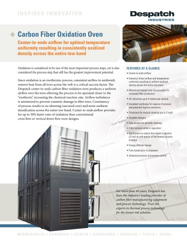 Carbon Fiber Oxidation Oven