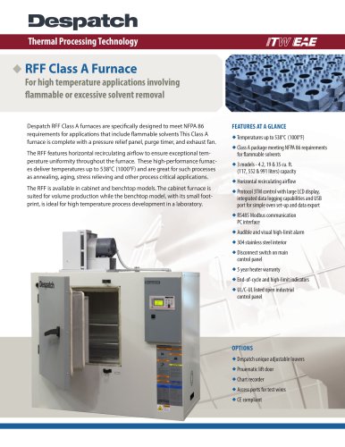 RFF Class A Furnace