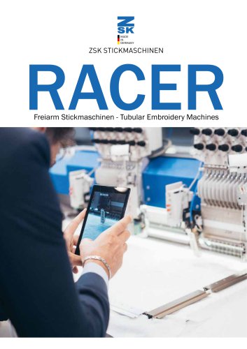 RACER Tubular Embroidery Machines