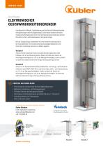 ELEKTRONISCHER GESCHWINDIGKEITSBEGRENZER - 1