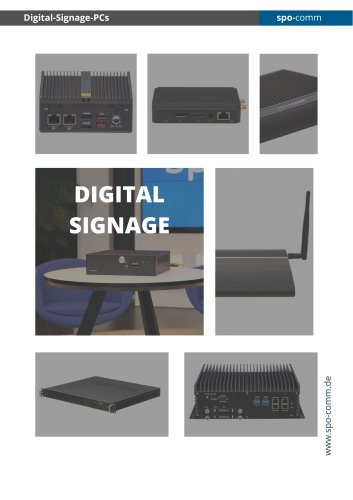 Digital-Signage PCs