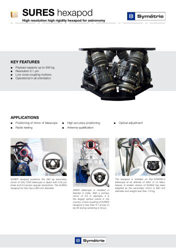 SURES hexapod