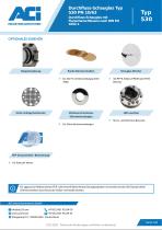 Durchfluss-Schauglas Typ 530 PN 10/63-6