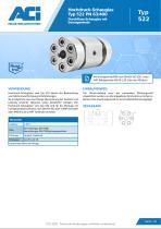 Hochdruck-Schauglas Typ 522 PN 63/400