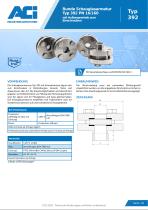 Runde Schauglasarmatur Typ 392 PN 16/160