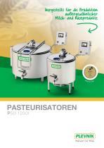 Pasteurisatoren P 50 - 1000