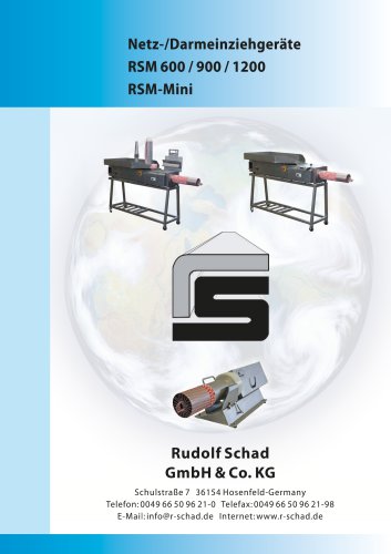 Netz-/Darmeinziehgeräte RSM 600/900/1200 RSM-Mini