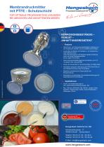 Membrandruckmittler mit PTFE - Schutzschicht - 1