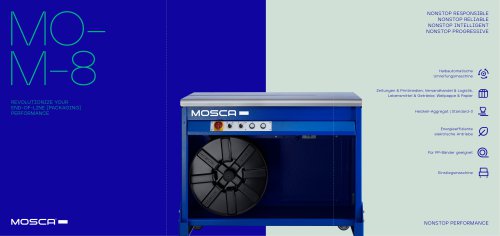 MO-M-8 Halbautomatische Umreifungsmaschine