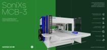 Wellpappe Inline-Umreifungsmaschine SoniXs MCB-3-1
