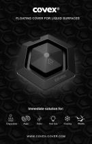 Covex® floating cover for odors