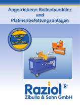 Raziol Angetriebene  Rollenbandöler und  Platinen-  befettungsanlagen-1