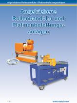 Raziol Angetriebene  Rollenbandöler und  Platinen-  befettungsanlagen-2