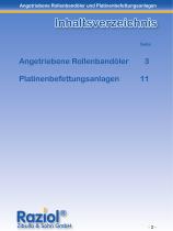 Raziol Angetriebene  Rollenbandöler und  Platinen-  befettungsanlagen-3