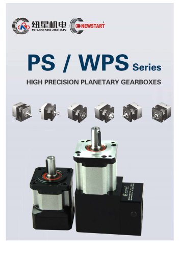 Newstart Planetary Gearbox PS & WPS SERIES