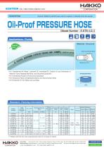 Oil-Proof PRESSURE HOSE