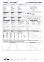 Drehsstrom-Spindelmotoren QcaVm - 3