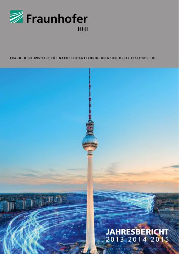 JAHRESBERICHT  2013 2014 2015