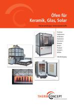 Öfen für Keramik, Glas, Solar 48 Seiten, - 1