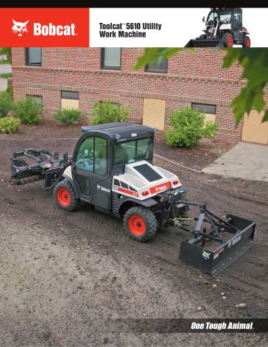 ToolcatTM 5610 Utility Work Machine