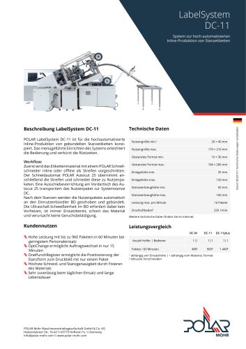 LabelSystem DC-11
