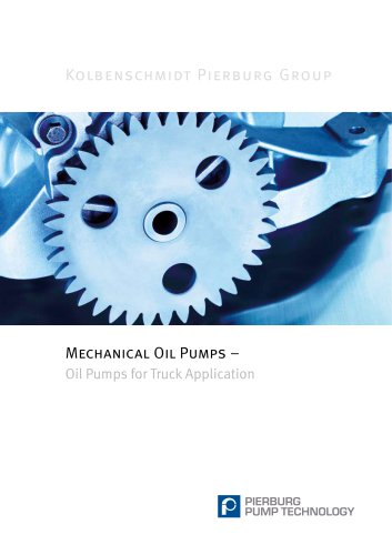 Mechanical Oil Pumps for Truck Application
