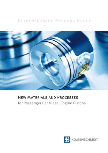 Piston Technology for Passenger Car Diesel Engines