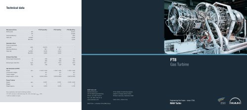 FT8 Gas Turbine