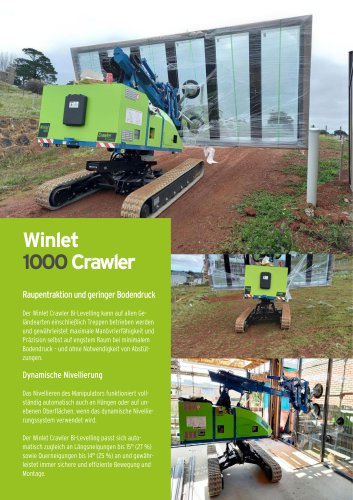 Winlet 1000 Crawler Bi-leveling