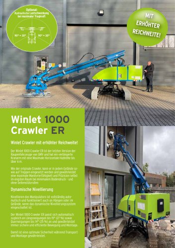Winlet 1000 Crawler ER Bi-leveling DE