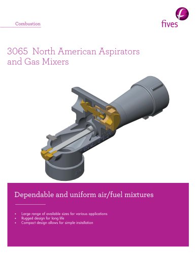 3065 North American Aspirators and Gas Mixers