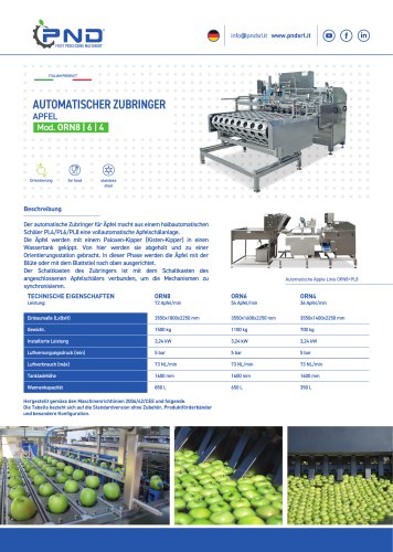ORN4/6/8 - Technisches Datenblatt
