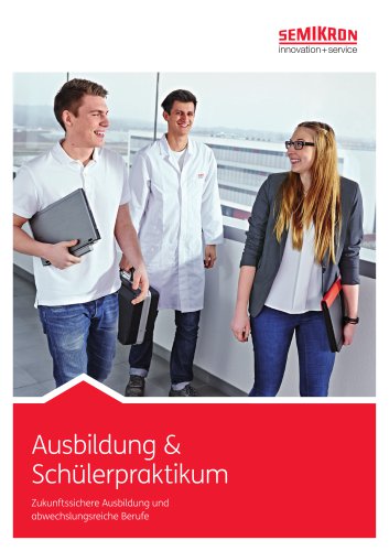 Ausbildung & Schülerpraktikum