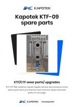 Kapotek KTF-09 spare parts